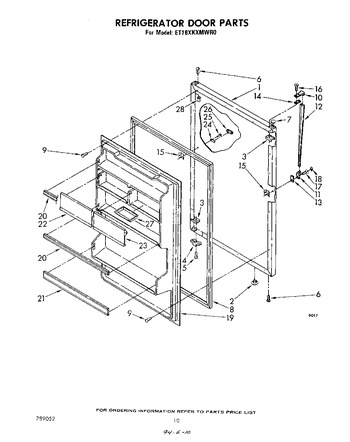 Diagram for ET18XKXMWR0