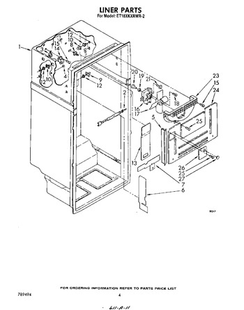 Diagram for ET18XKXRWR2