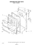 Diagram for 08 - Refrigerator Door