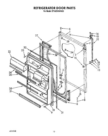 Diagram for ET18ZKXWW00