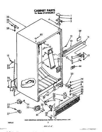 Diagram for ET19TKXLWR3