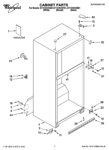 Diagram for ET1CHEXST01