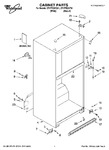 Diagram for 01 - Cabinet Parts