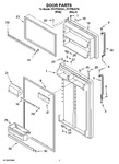 Diagram for 02 - Door Parts