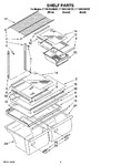 Diagram for 05 - Shelf Parts, Optional Parts (not Included)