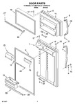 Diagram for 02 - Door Parts