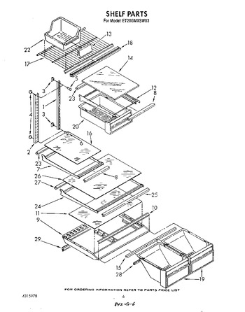 Diagram for ET20GMXSW03