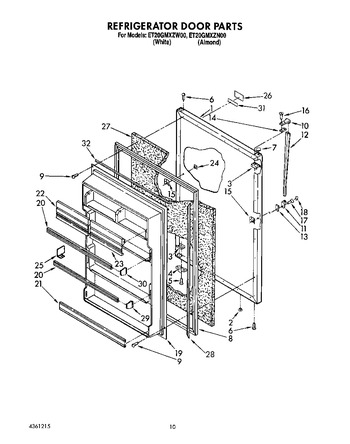 Diagram for ET20GMXZW00