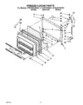 Diagram for 08 - Freezer Door