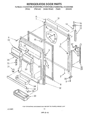 Diagram for ET22DKXVW00