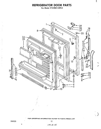 Diagram for ET22MK1LWR0