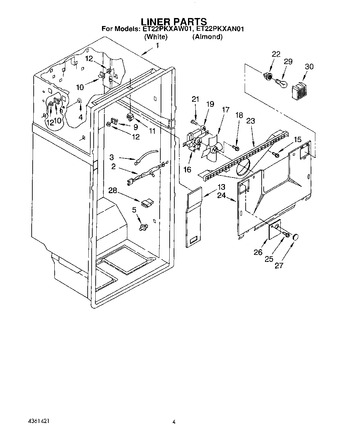 Diagram for ET22PKXAW01