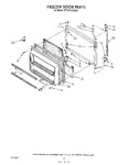 Diagram for 08 - Freezer Door