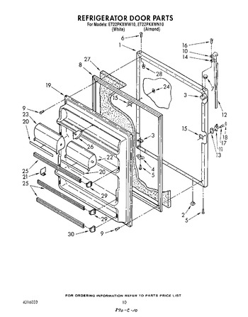 Diagram for ET22PKXWW10