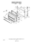 Diagram for 08 - Freezer Door