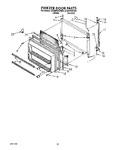 Diagram for 08 - Freezer Door