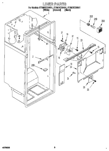 Diagram for ET25DKXBW01