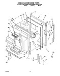 Diagram for 07 - Refrigerator Door