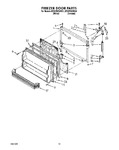 Diagram for 08 - Freezer Door