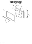 Diagram for 07 - Freezer Door Parts