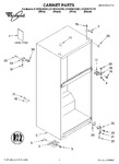 Diagram for 01 - Cabinet Parts