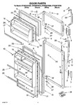 Diagram for 02 - Door Parts