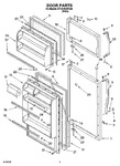 Diagram for 02 - Door Parts