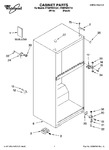 Diagram for 01 - Cabinet Parts