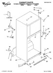 Diagram for 01 - Cabinet Parts