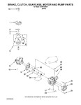 Diagram for 04 - Brake, Clutch, Gearcase, Motor And Pump Parts