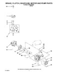 Diagram for 04 - Brake, Clutch, Gearcase, Motor And Pump Parts