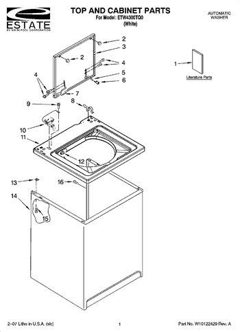 Diagram for ETW4300TQ0