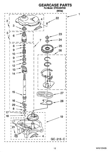 Diagram for ETW4300TQ0