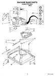 Diagram for 05 - Machine Base Parts