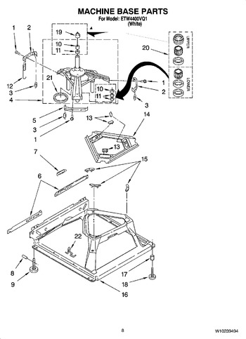 Diagram for ETW4400VQ2