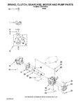 Diagram for 04 - Brake, Clutch, Gearcase, Motor And Pump Parts