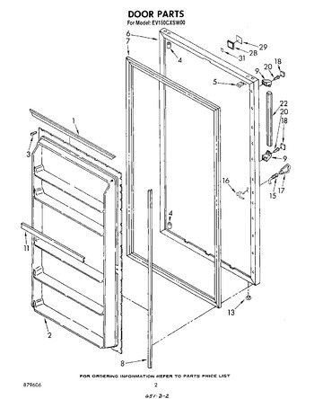 Diagram for EV150CXSW00