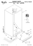 Diagram for 01 - Cabinet Parts