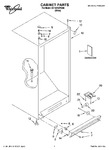 Diagram for 01 - Cabinet Parts