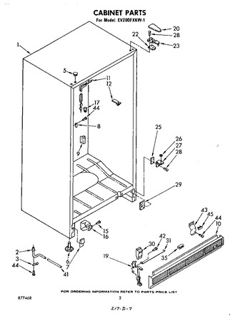 Diagram for EV200FXKW1