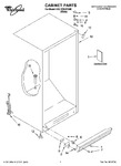 Diagram for 01 - Cabinet Parts