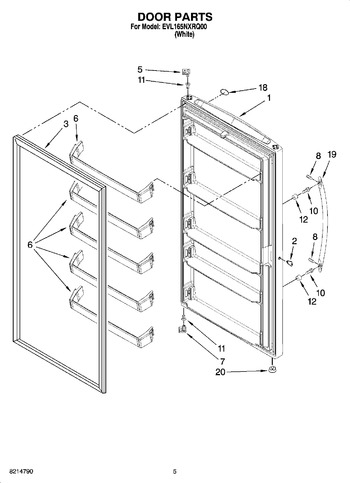 Diagram for EVL165NXRQ00