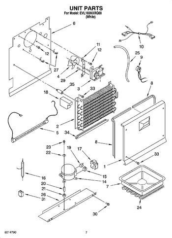 Diagram for EVL165NXRQ00