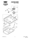 Diagram for 01 - Cooktop, Lit/optional