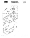 Diagram for 01 - Cooktop