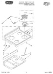 Diagram for 01 - Cooktop