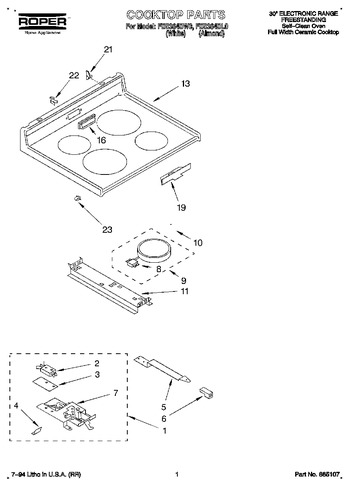 Diagram for FES364BL0