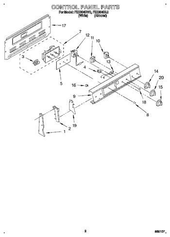 Diagram for FES364BL0