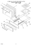 Diagram for 03 - Oven Door And Broiler