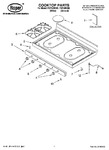 Diagram for 01 - Cooktop Parts